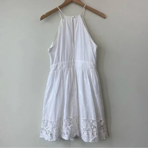 Altar'd State 100% Cotton White Floral Lace and Embroidery Dress - Picture 2 of 6